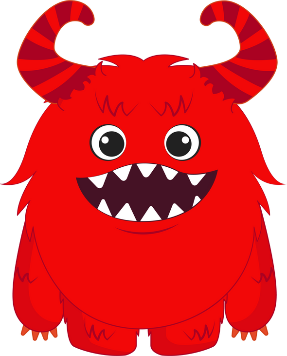 Cartoon Monster Illustration